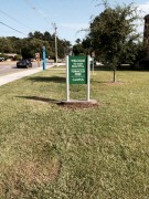 Signs made in Hammond Louisiana for Southeastern Louisiana University campus signage package